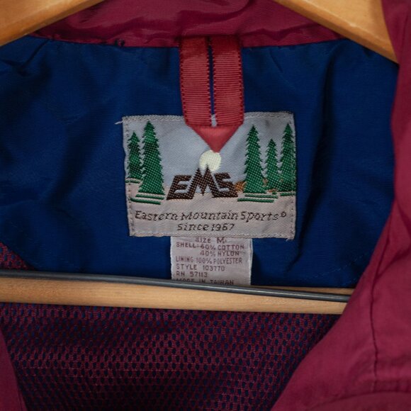 Vintage 90s EMS Gorpcore Bomber Jacket in Blue - Men's MD - Picture 3 of 8